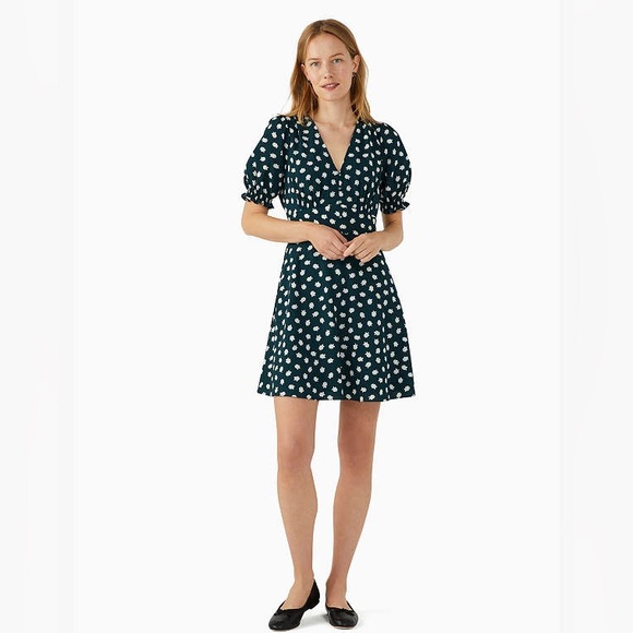 Kate Spade New York Floral Dot Dress, size 0 - Picture 9 of 9